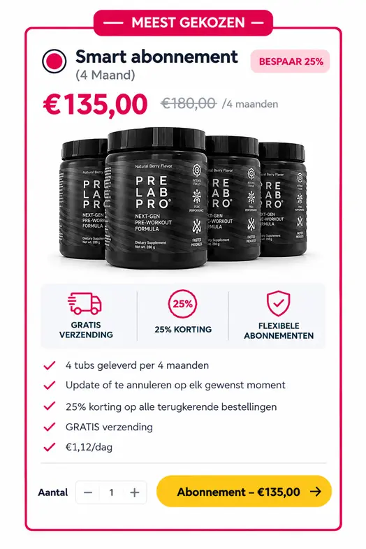 Pre Lab Pro Nederland